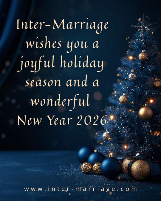 Inter-Mariage wishes you a joyful holiday season and a wonderful New Year 2026